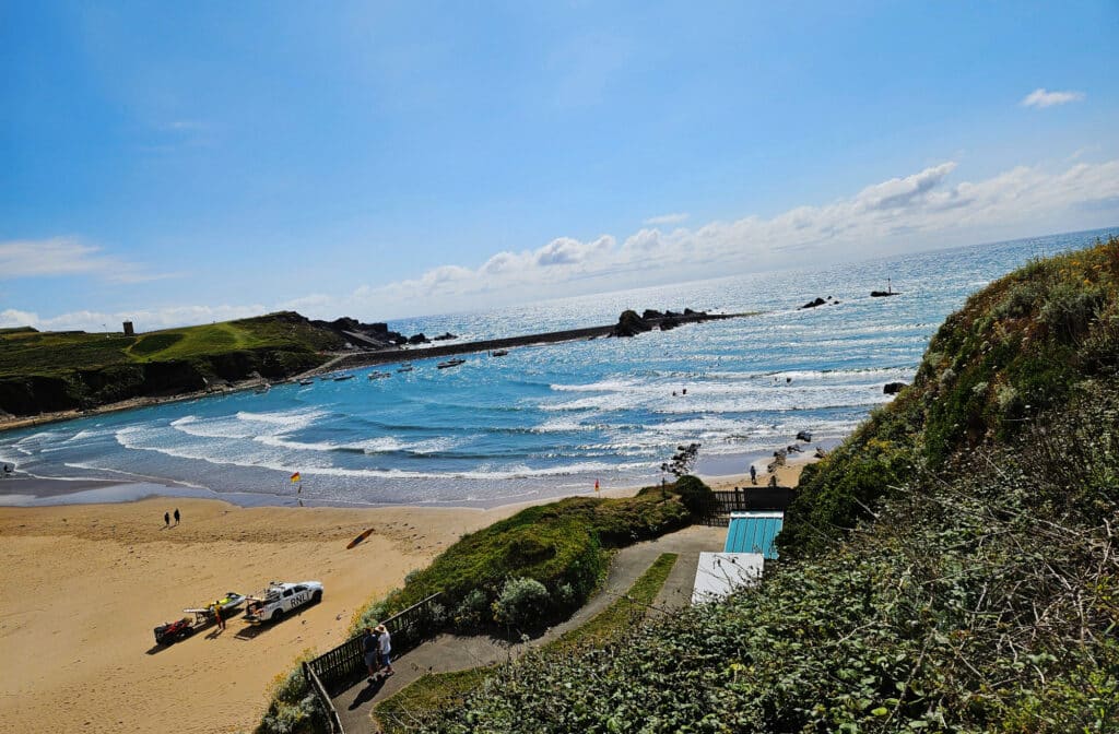 Summerleaze Beach in Bude