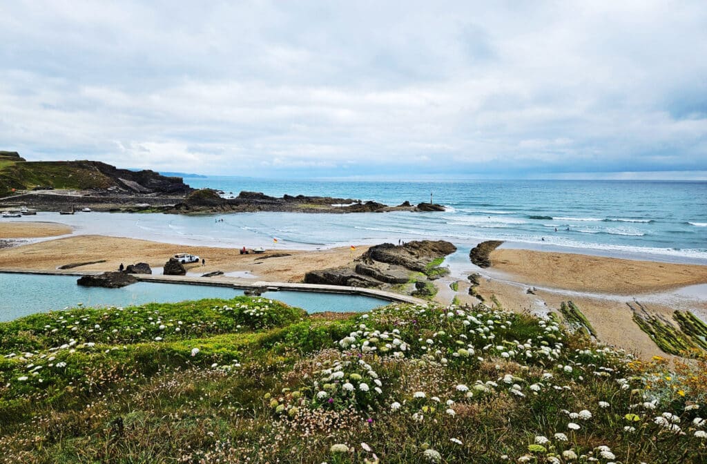 Summerleaze Beach in Bude