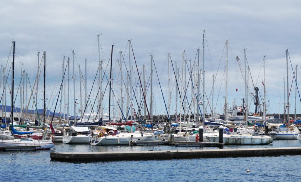 Marina in Ponta Delgada