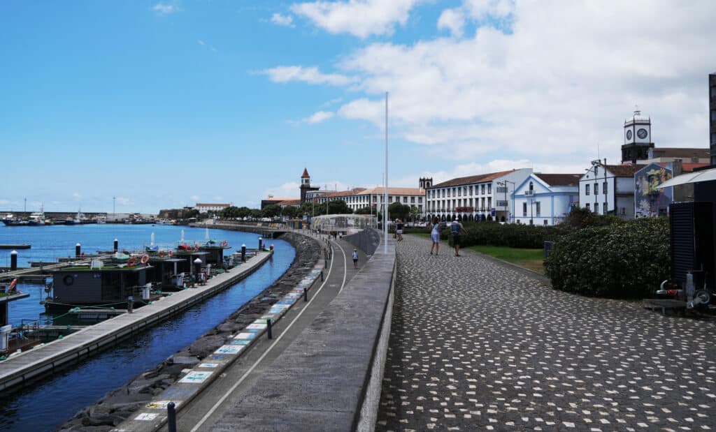 Marina in Ponta Delgada