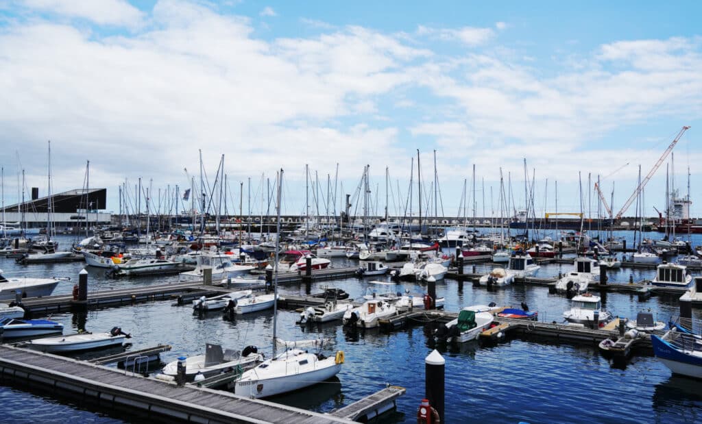 Marina in Ponta Delgada