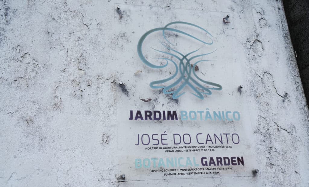 Botanical Garden Jose do Canto