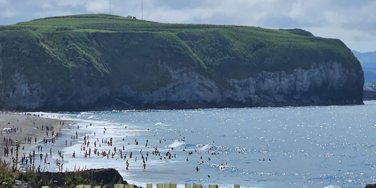 Santa Barbara beach in Ribeira Grande