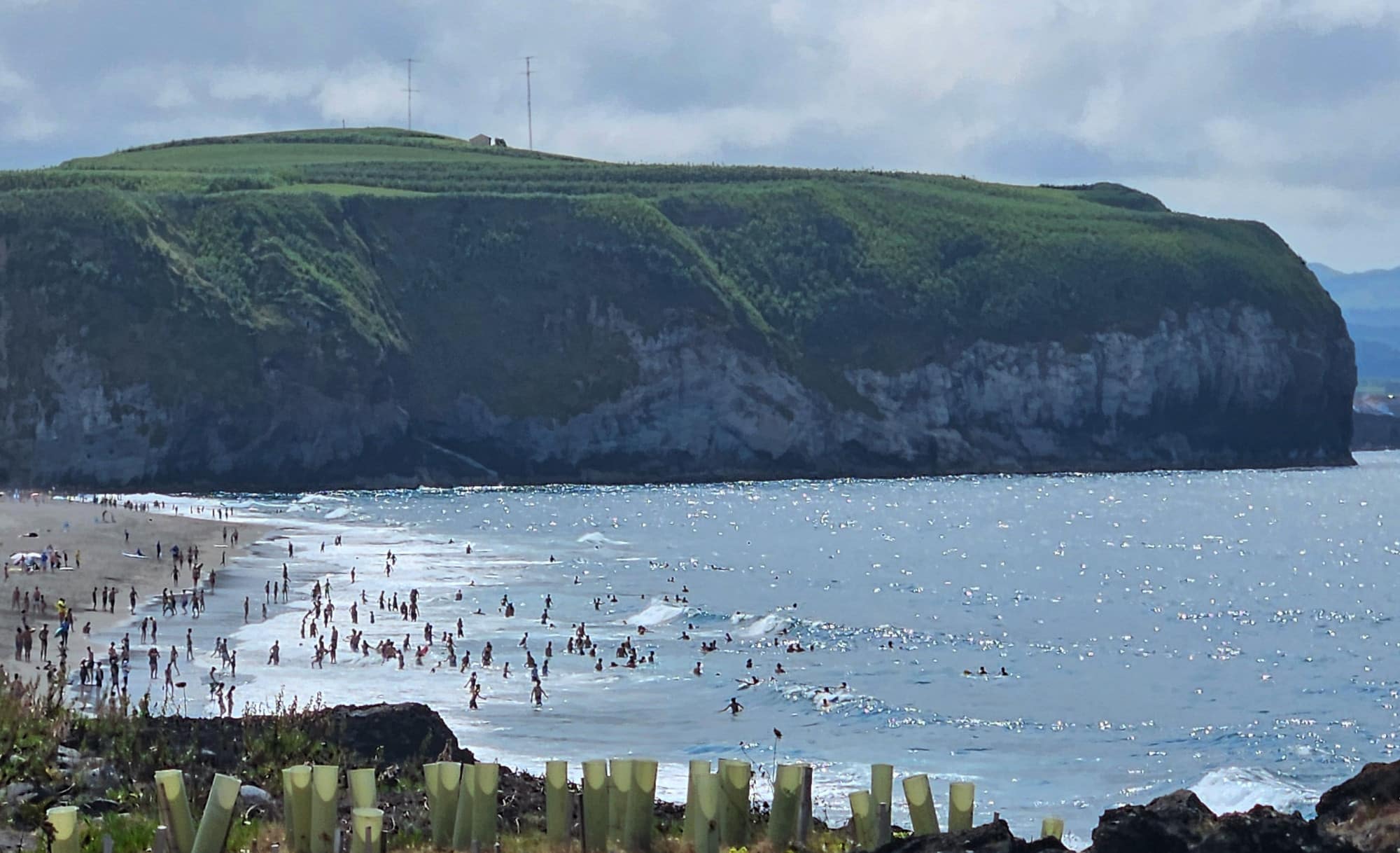 Santa Barbara beach in Ribeira Grande