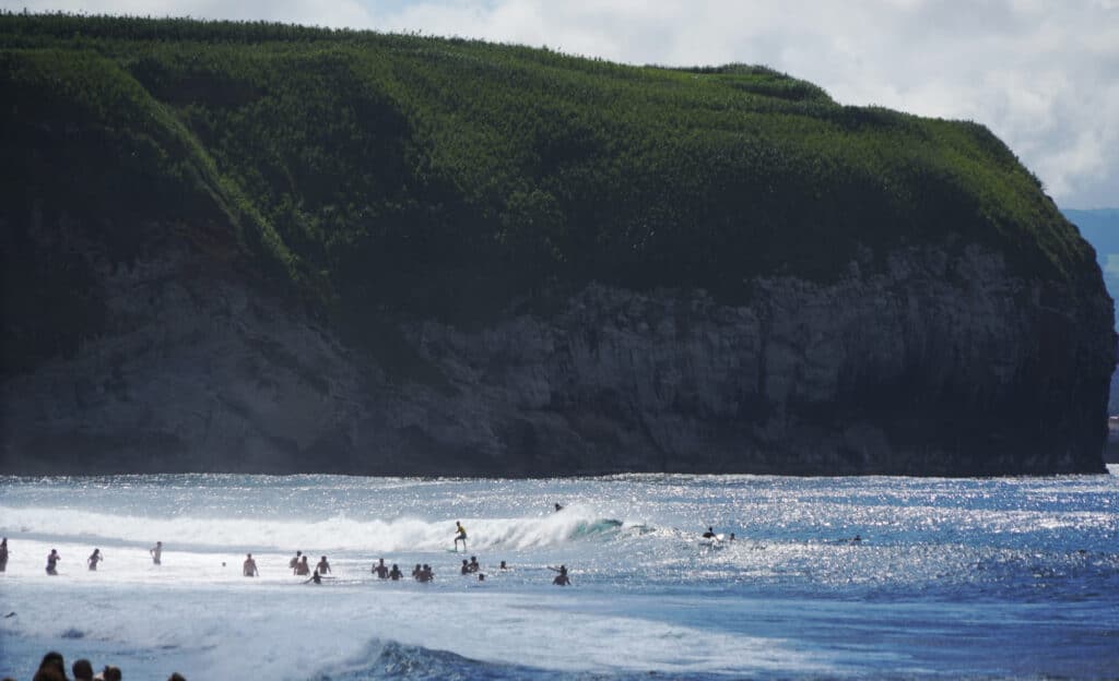 Santa Barbara beach in Ribeira Grande