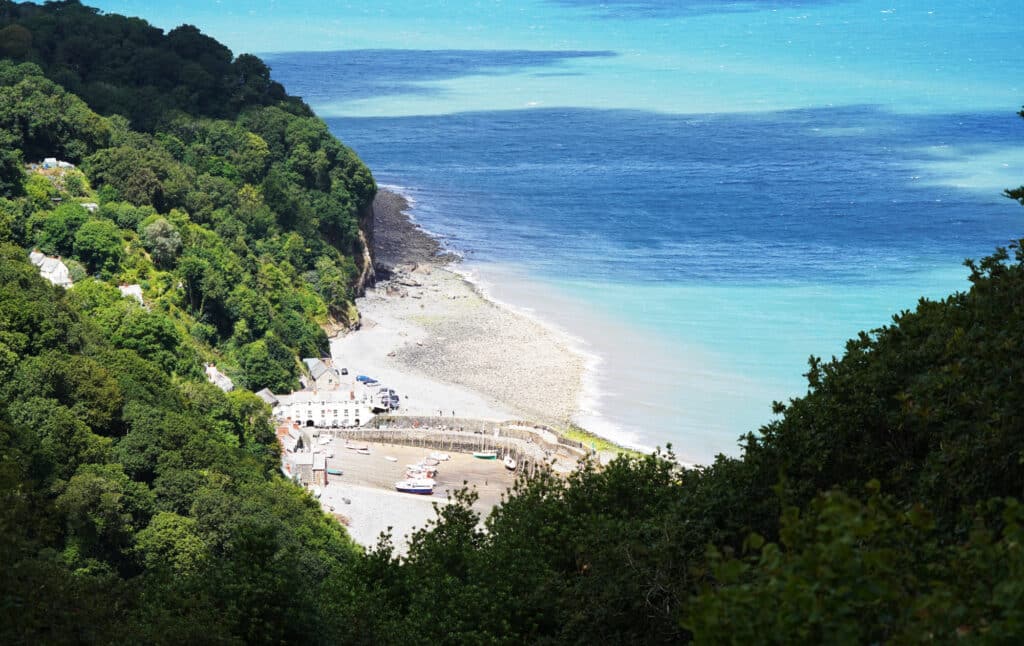 Views from the Hobbydrive Walk in Clovelly