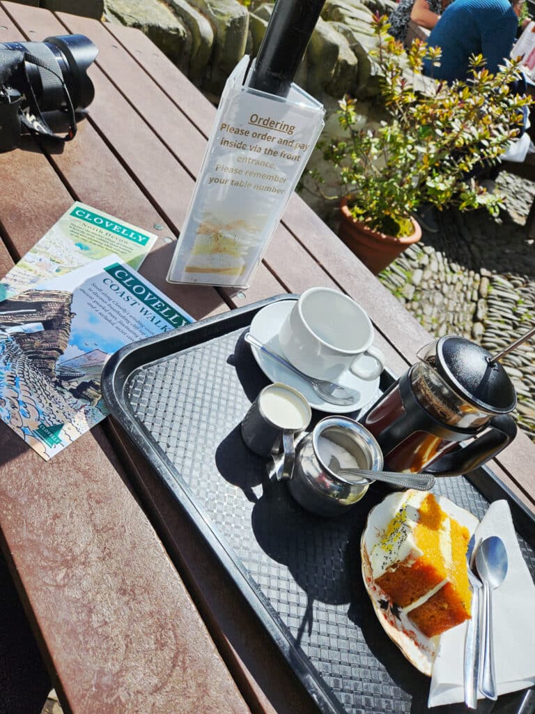 Afternoon Tea in Clovelly