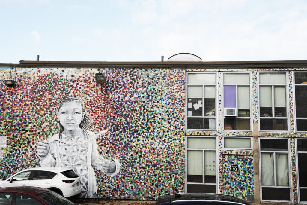 Street Art at Tobin School in Boston