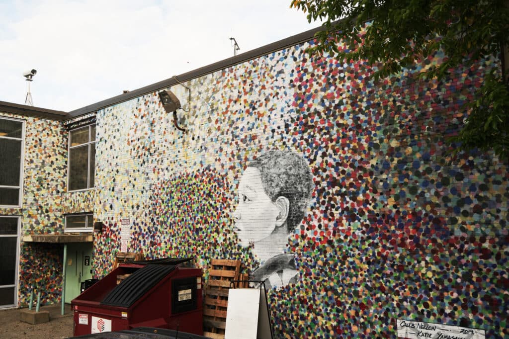 Street Art at Tobin School in Boston