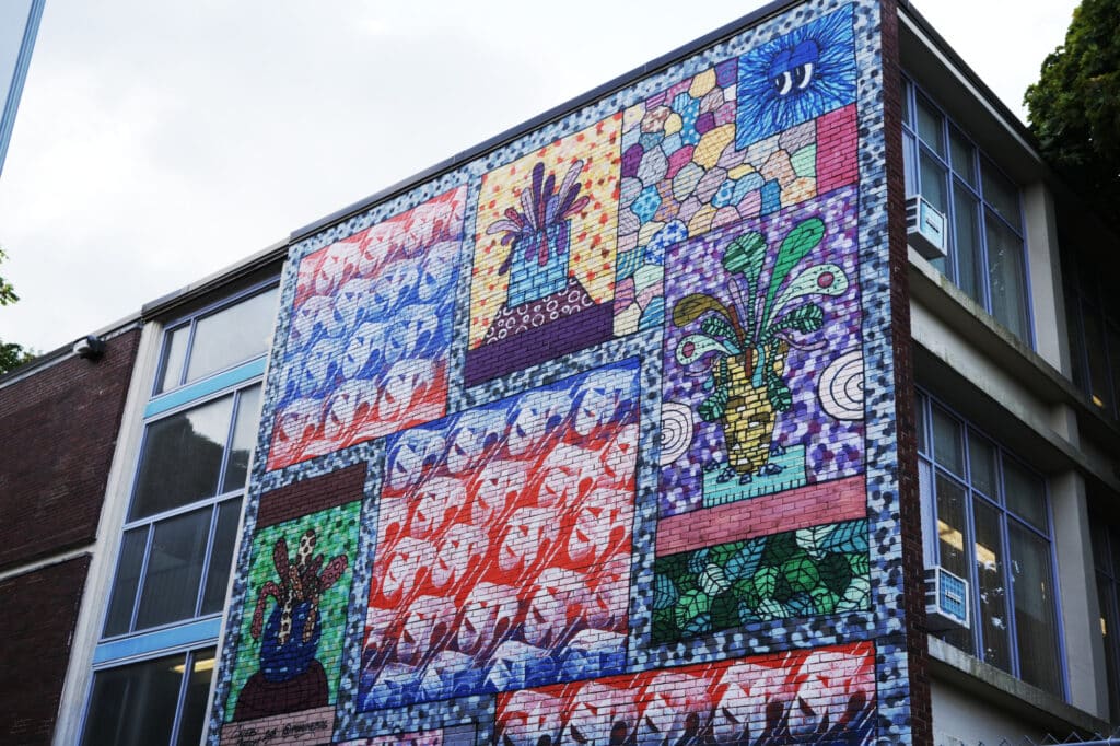 Street Art at Tobin School in Boston