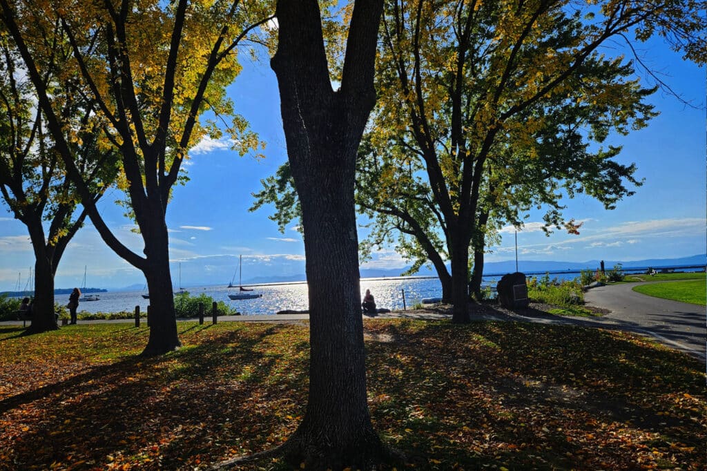 Cycling Tour along Lake Champlain