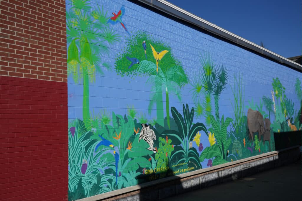 Street art in Burlington