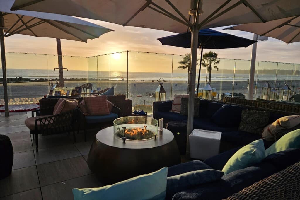 Sunset at Coronado Hotel