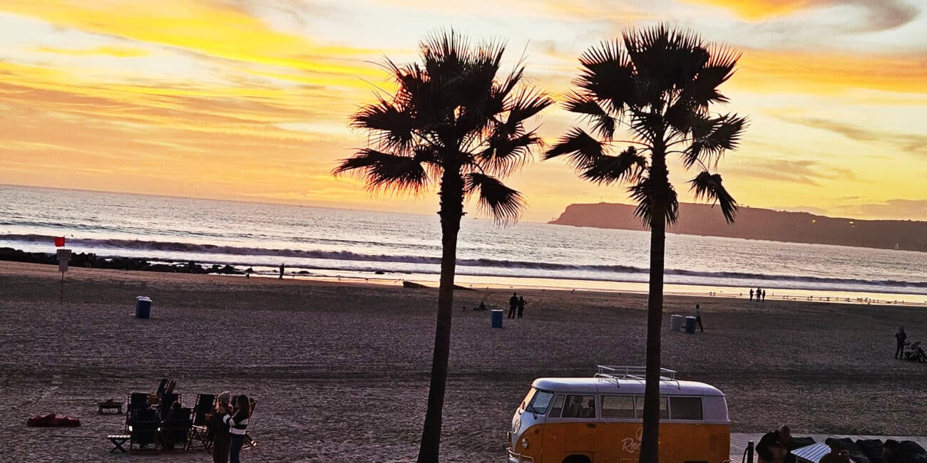 Sunset at Coronado Island