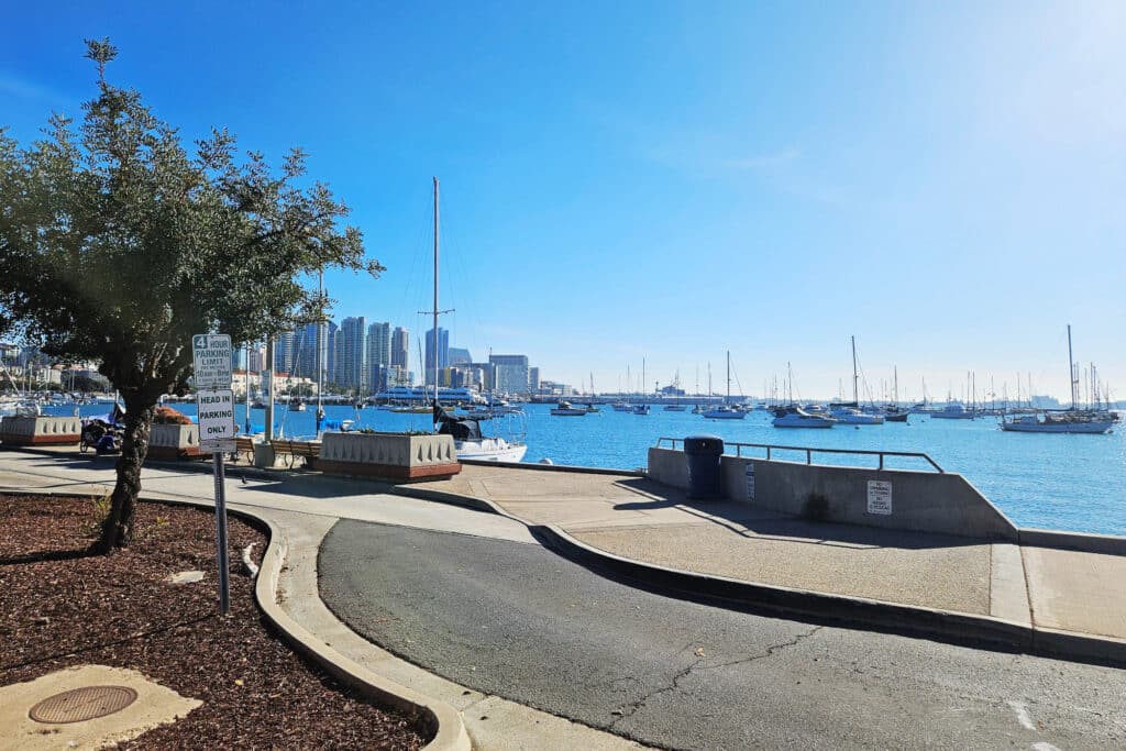 Embarcadero in San Diego