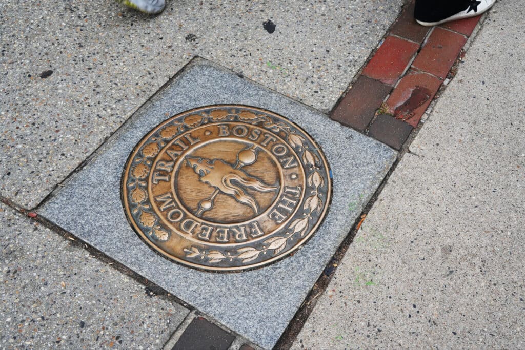 Freedom Trail in Boston