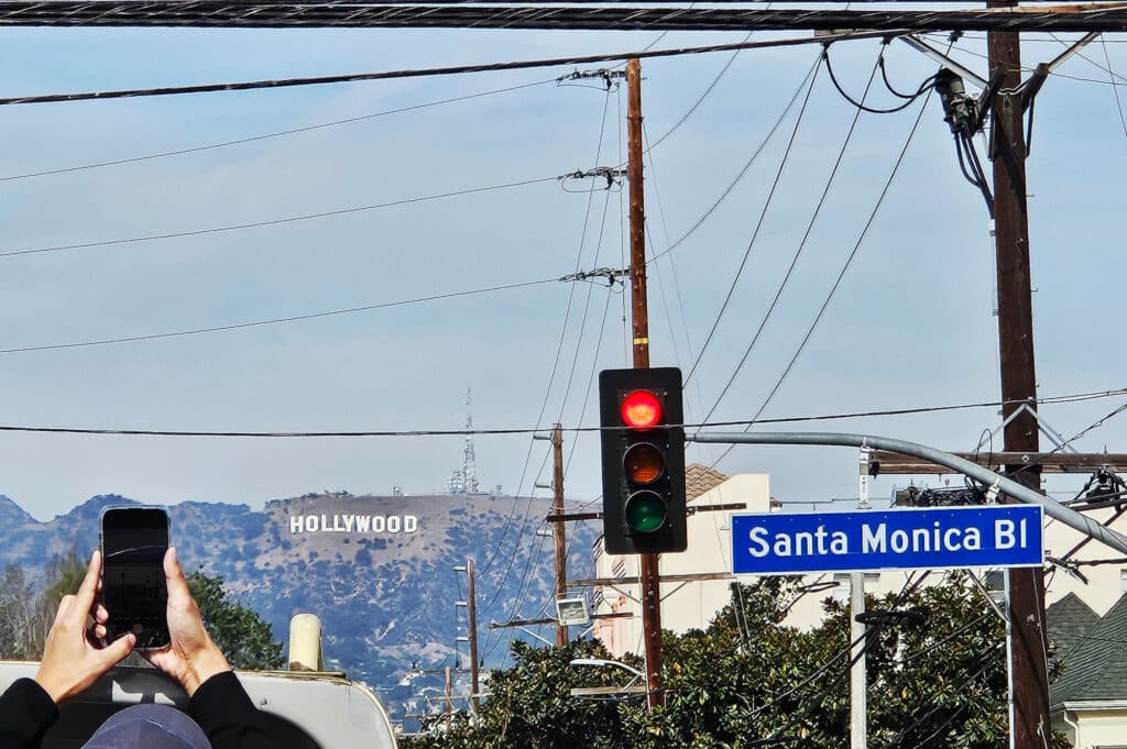 Hollywood Sign in L.A.