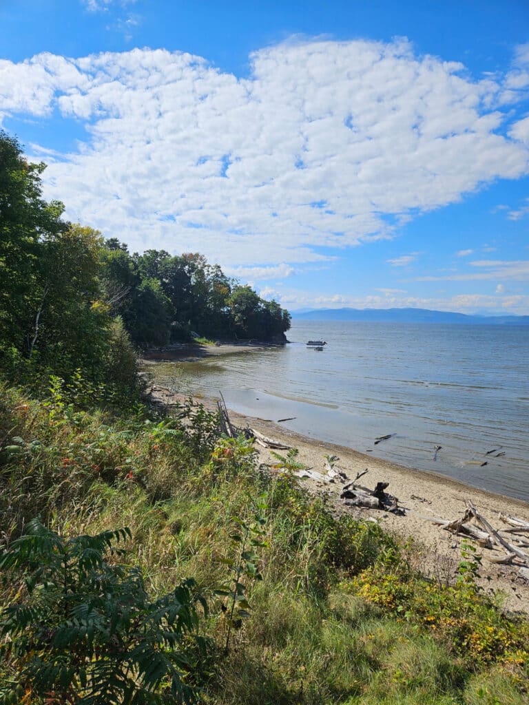 Cycling Tour along Lake Champlain