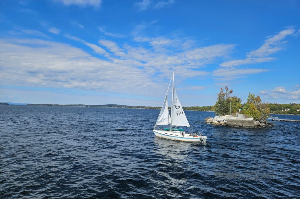 Cycling Tour along Lake Champlain