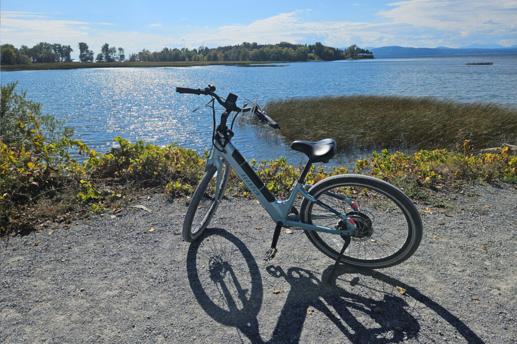 Cycling Tour along Lake Champlain