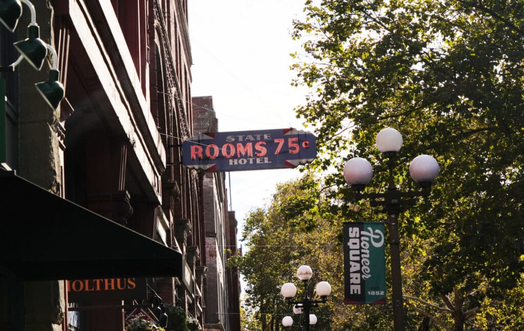 Pioneer Square in Seattle