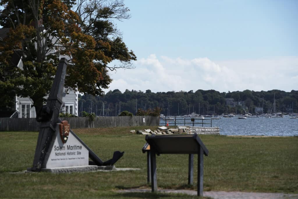By the waterfront in Salem