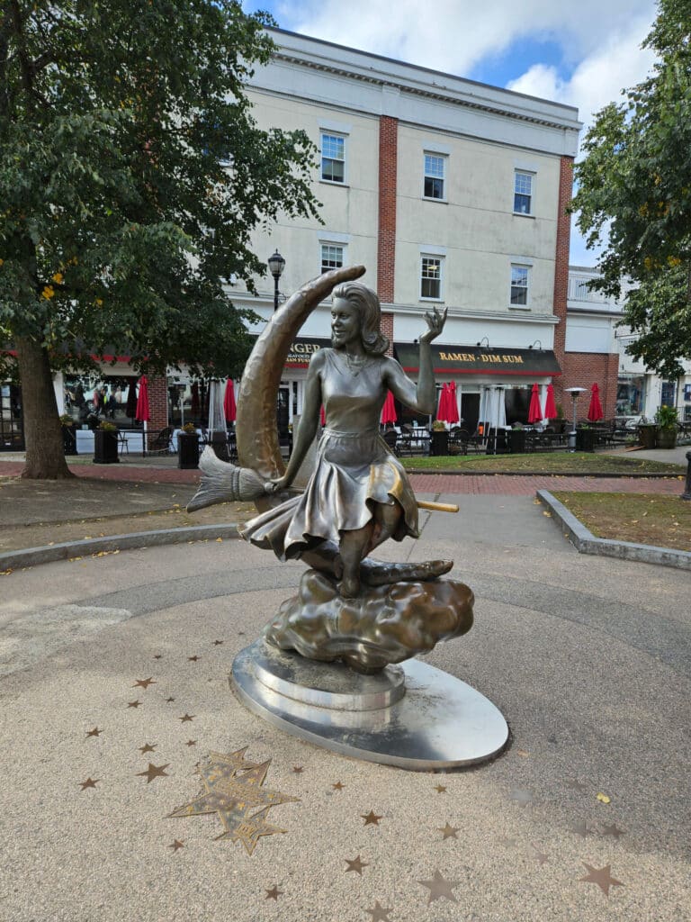 Statue of Samantha in Salem