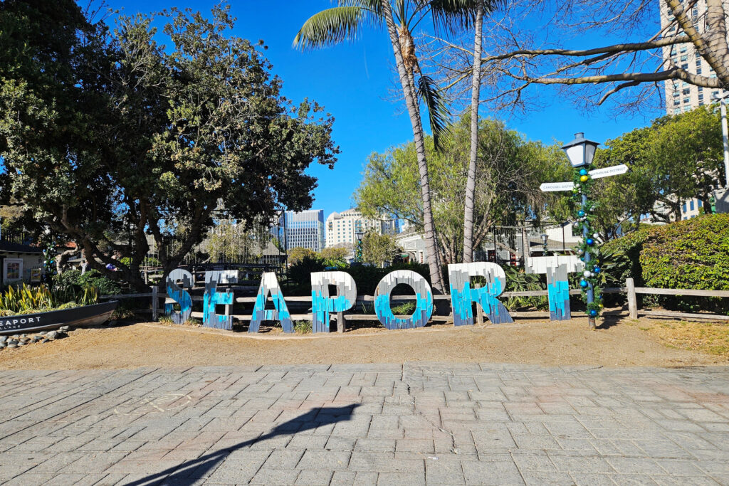 Seaport Village in San Diego