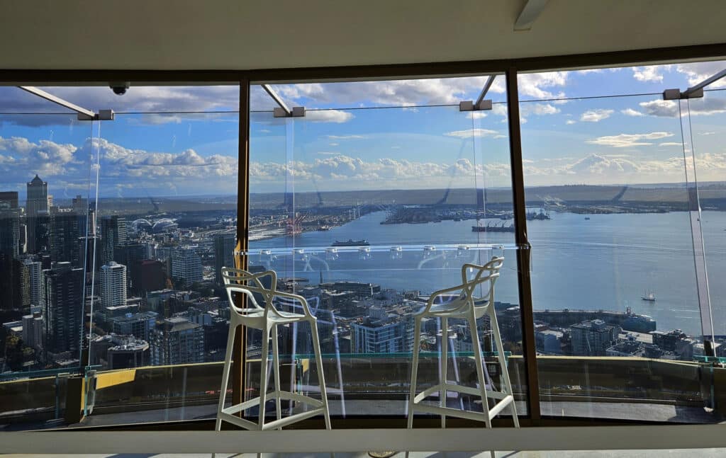 View from the Space Needle in Seattle
