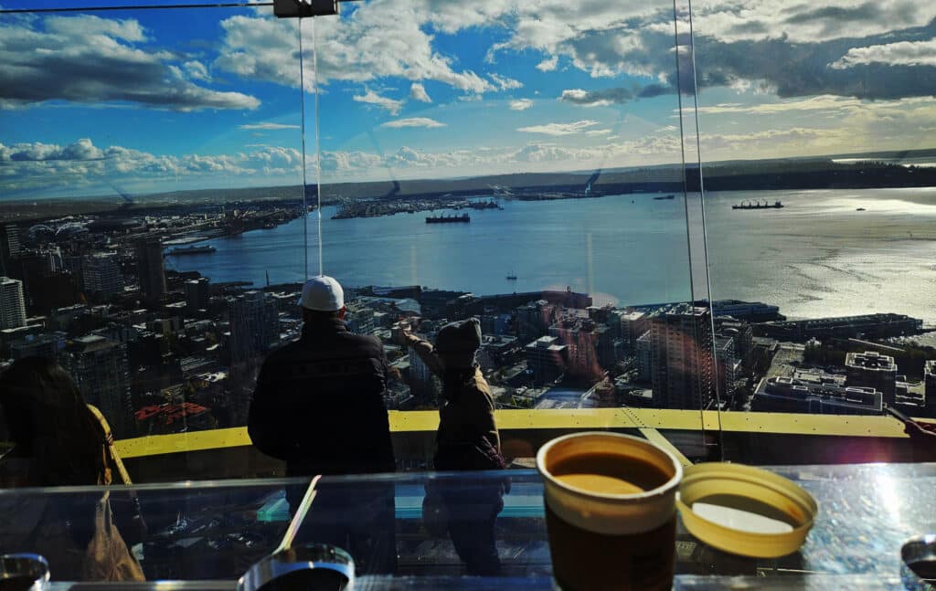 View from the Space Needle in Seattle