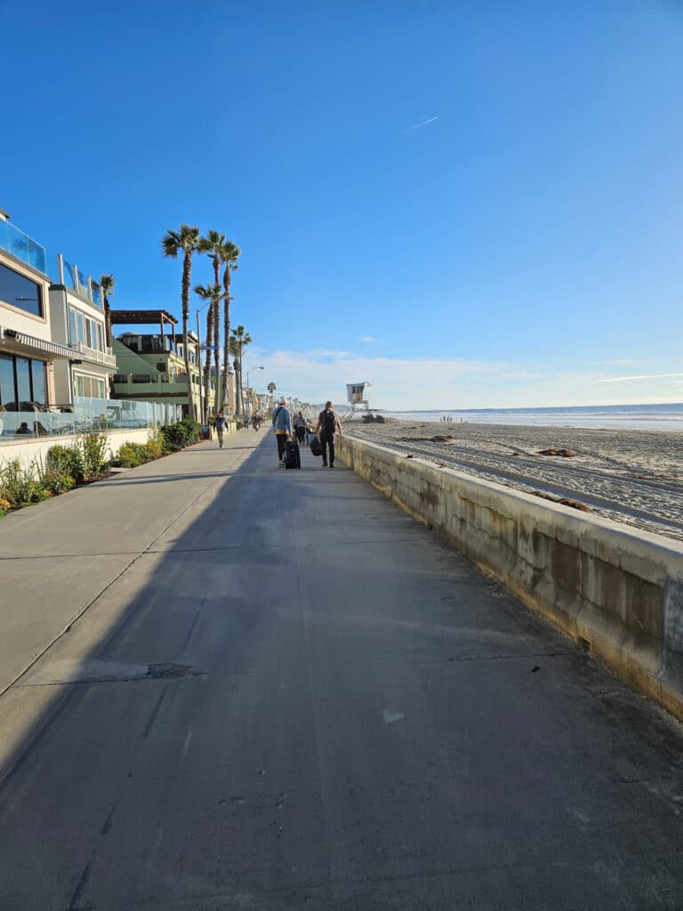 The Strand from Pacific Beach to Mission Beach