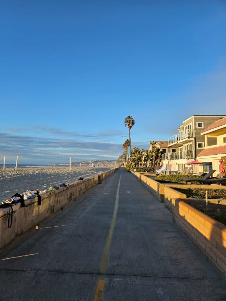 The Strand from Pacific Beach to Mission Beach