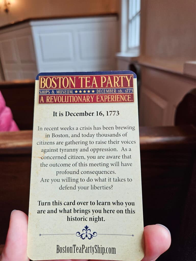 Boston Tea Party Museum