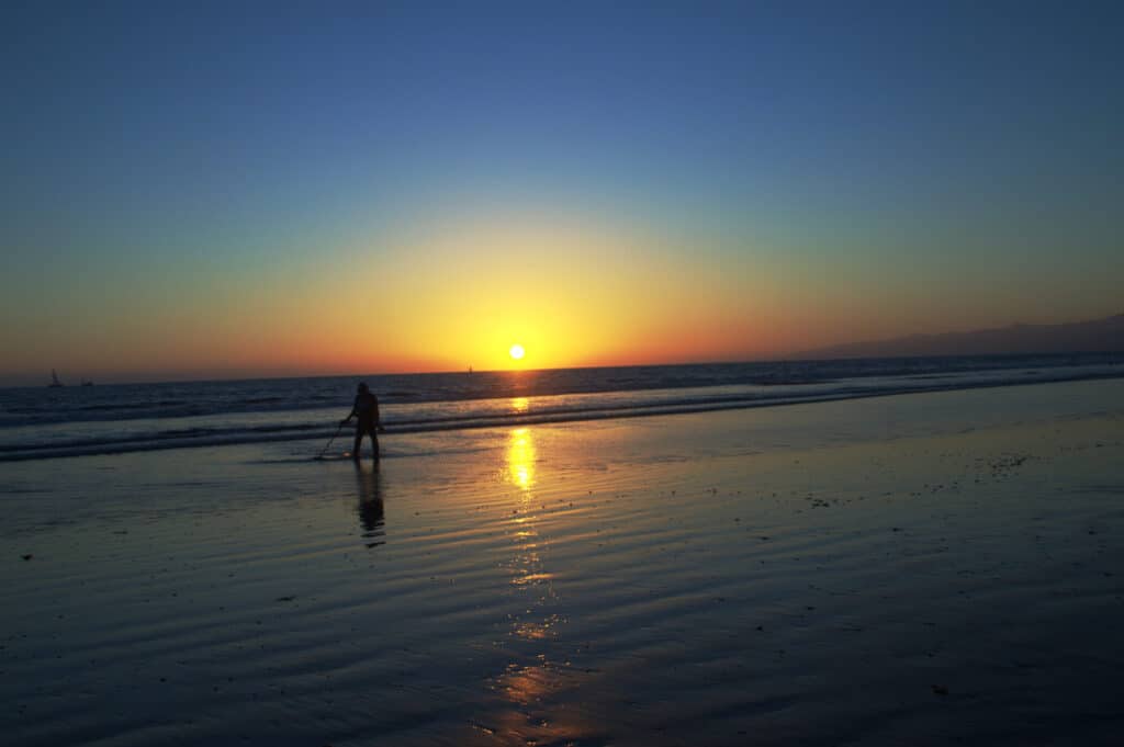 Sunset at Venice Beach