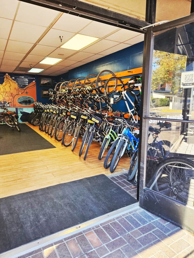 Bike hire at Adventures by the Sea