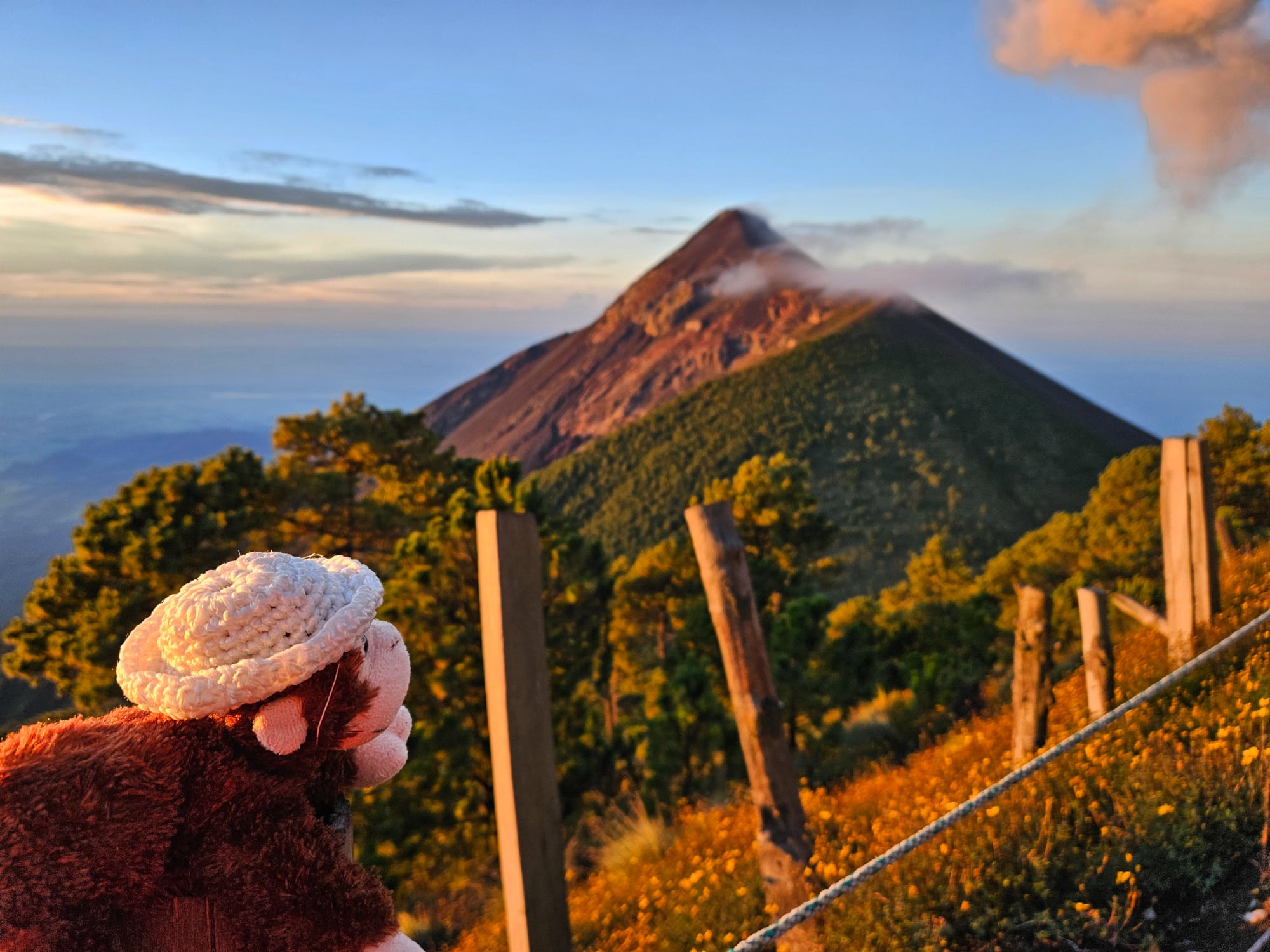 Sunrise at Acatenango