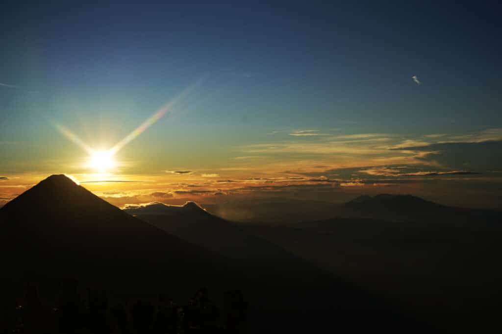 Sunrise at Acatenango