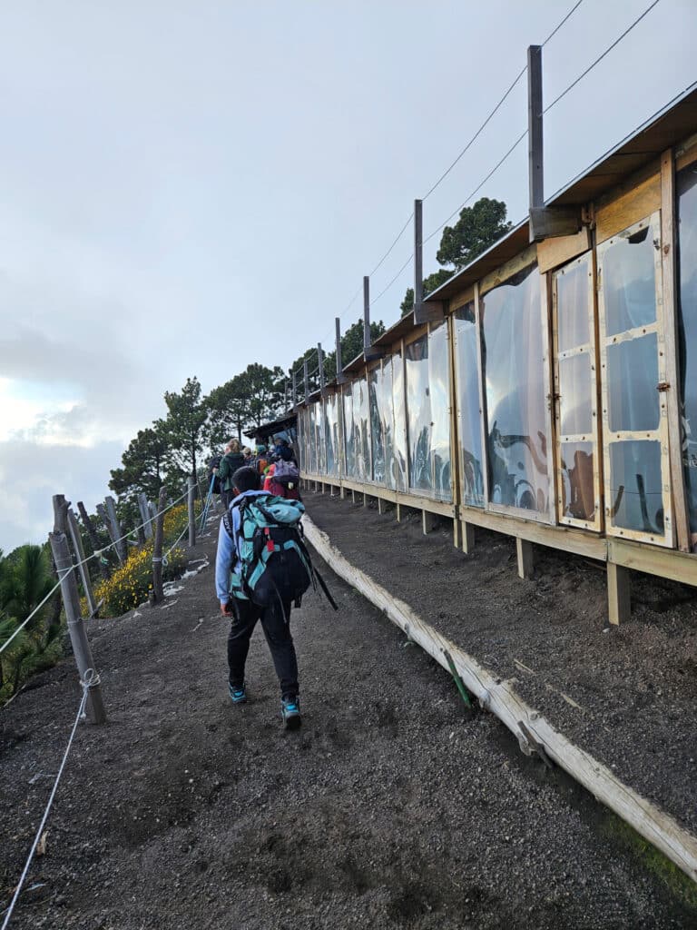 Base camp at Acatenango