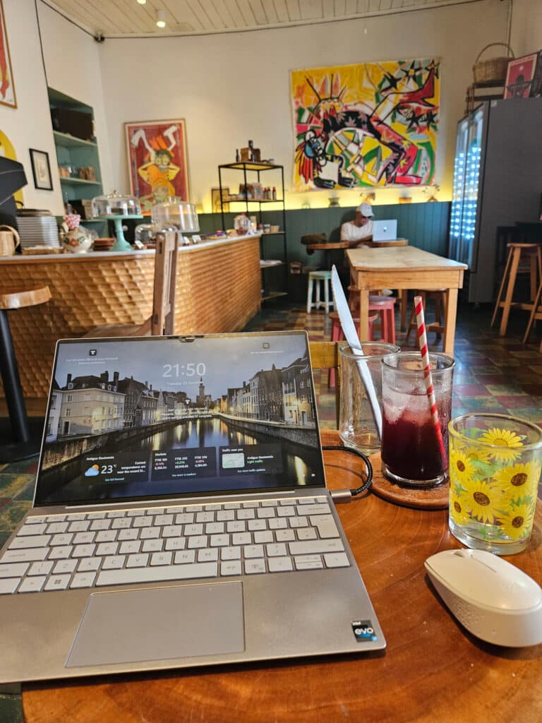 Cafe Alegria in Antigua