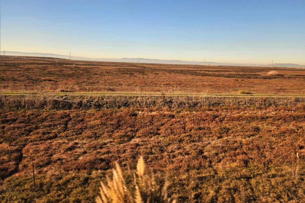 Amtrak journey to Monterey