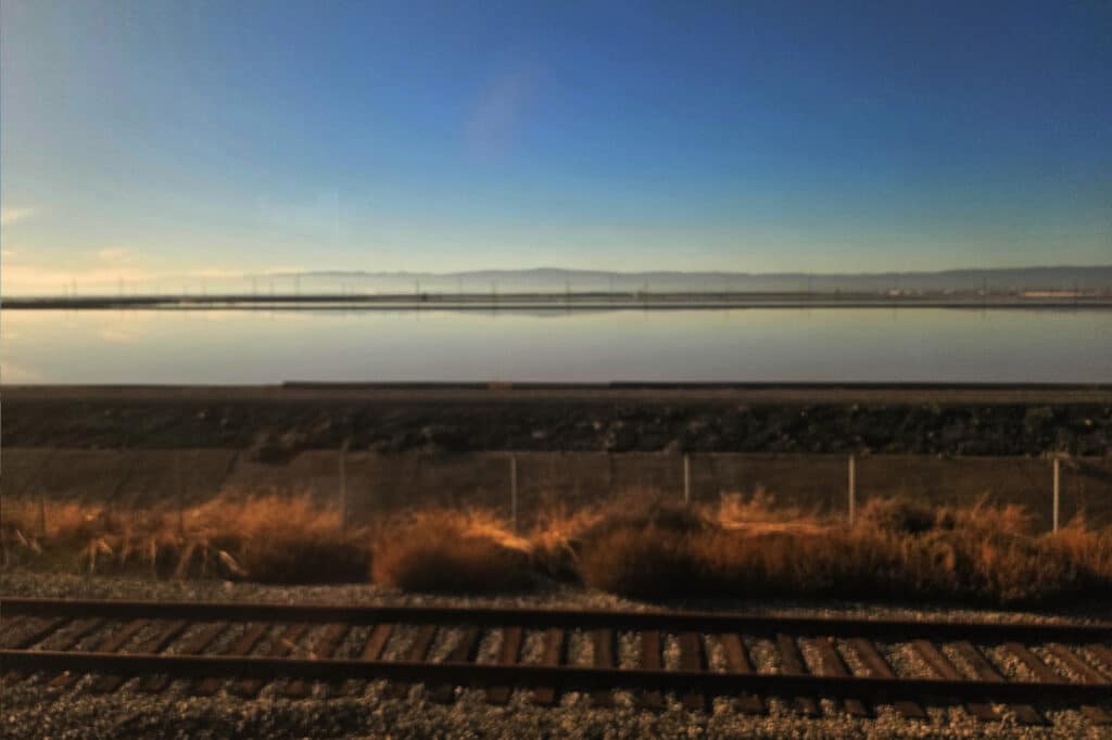 Amtrak journey to Monterey