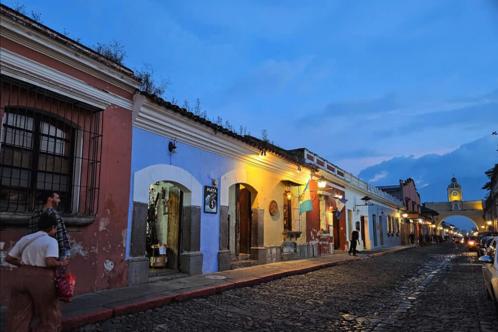 Colonial-style architecture in Antigua