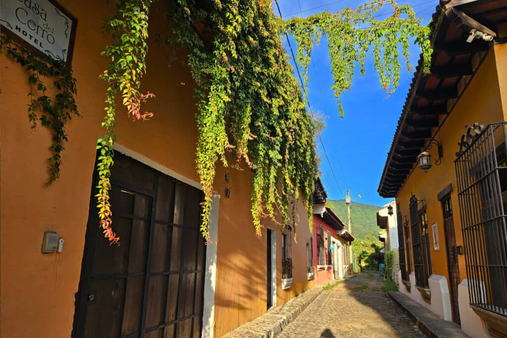 Colonial-style architecture in Antigua