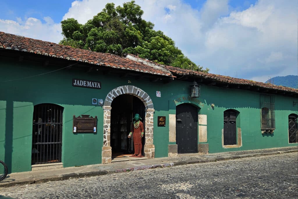 Colonial-style architecture in Antigua