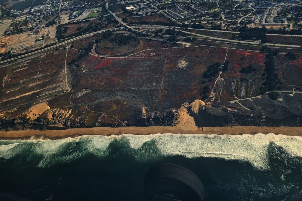 Flight experience to Big Sur