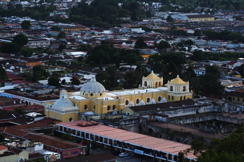Colonial-style architecture in Antigua