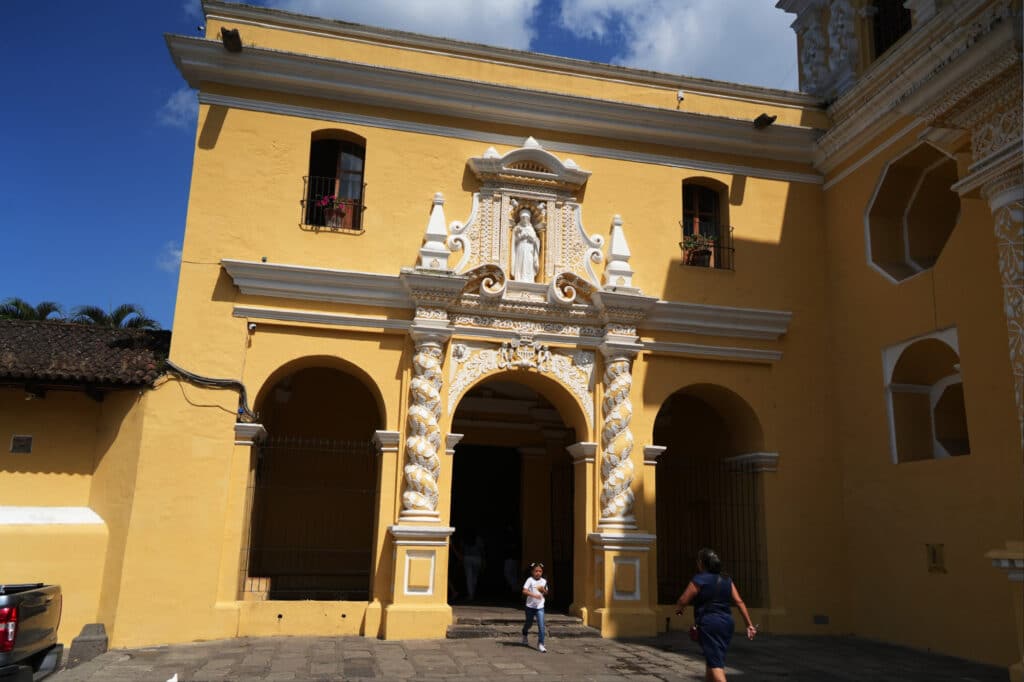 Colonial-style architecture in Antigua