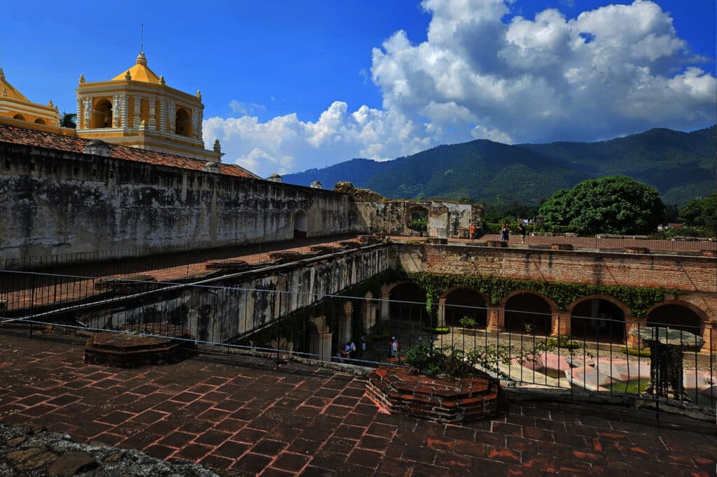 Colonial-style architecture in Antigua