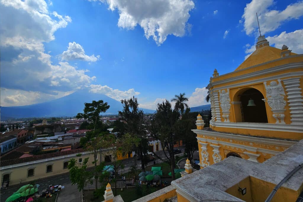 Colonial-style architecture in Antigua