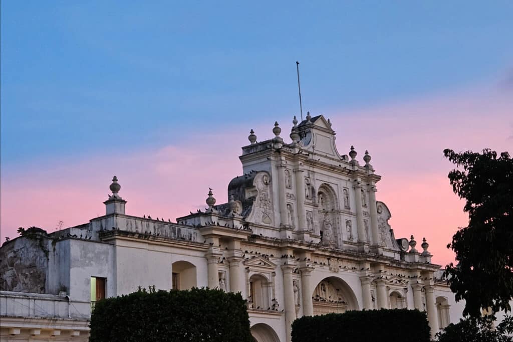 Colonial-style architecture in Antigua